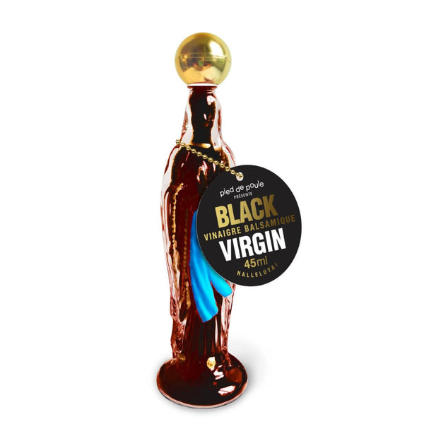 Black virgin vinaigre balsamique vierge - Pied de poule