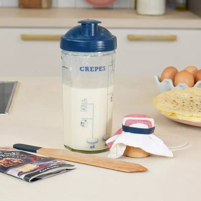 Coffret shaker crêpes, gaufres, pancakes - Cookut
