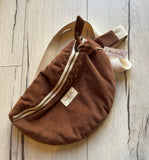 Sac banane velours Marcel & Lily