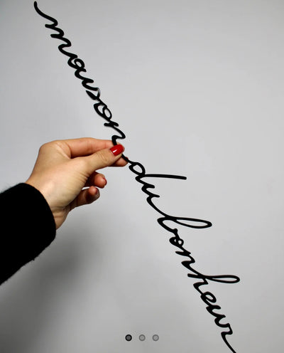 Ligne décorative « Maison du bonheur » Atelier suspendu