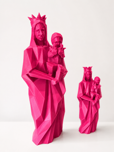 Statue Notre Dame De La Garde VS Jul Origami