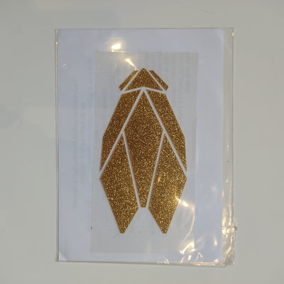Grande cigale paillette thermocollante - Jacotte Chuchote