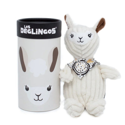 Petite peluche Muchachos le lama Lesdéglingos