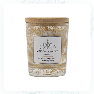 Bougie parfumée Lavande fine - Maison Amadeo