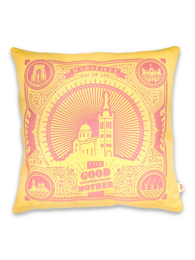 Coussin Good Mother jaune - Oai of life