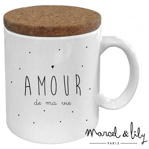 Mug amour de ma vie - Marcel & Lily