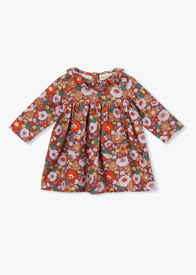Robe bébé fleurs vintage Eleen - Arsène & les Pipelettes