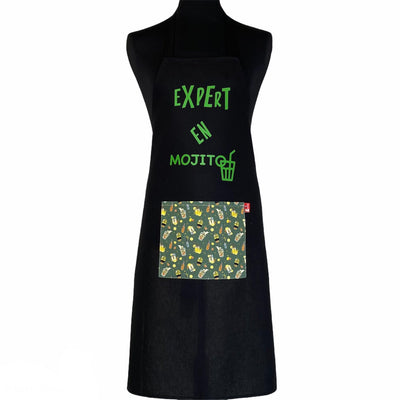 Tablier expert en mojito Emmanuel création