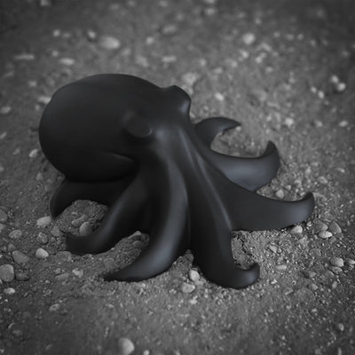 L'octo-chromato anthracyte Le poulpe by Tibo