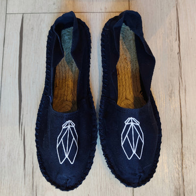 Espadrilles Femme bleu marine Jacotte Chuchote
