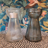 Vase verre vert Bloomingville