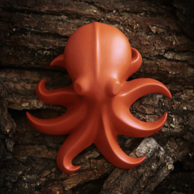L'octo-chromato orange Le poulpe by Tibo
