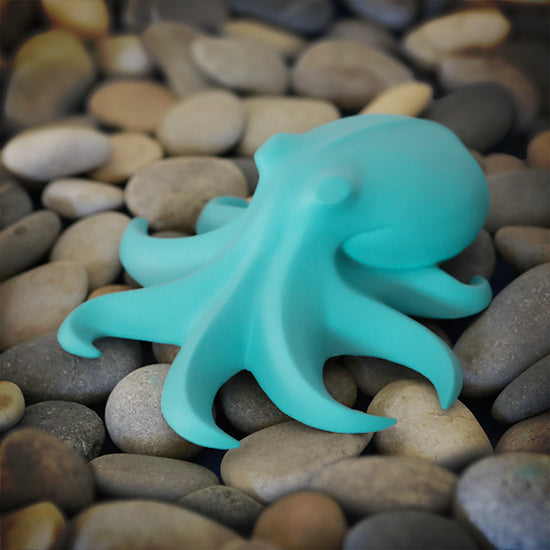 L'octo-chromato turquoise Le poulpe by Tibo