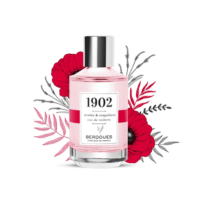 Eau de toilette 1902 Avoine & Coquelicot Berdoues