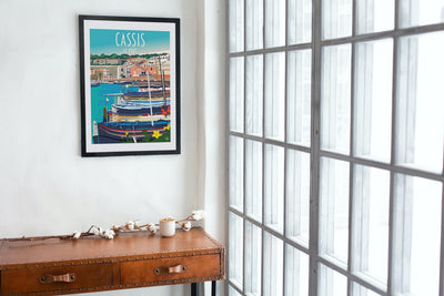 Affiche Cassis, le port - Maison Landolfi