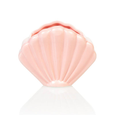 Cache pot coquillage rose Bitten design