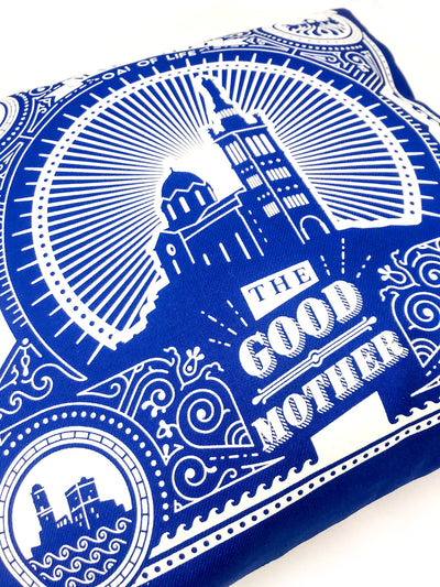 Coussin Good Mother bleu - Oai of life