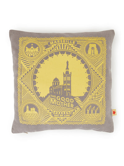 Coussin Good Mother jaune - Oai of life