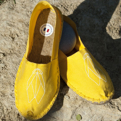 Espadrilles Femme jaune Jacotte Chuchote