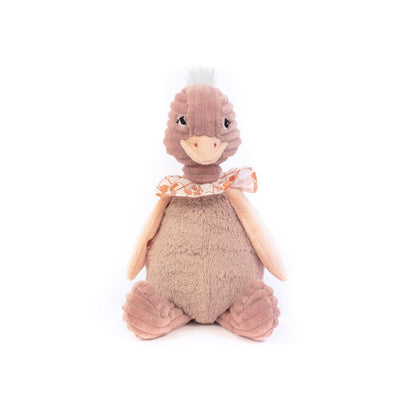 Grande peluche Pomelos l'autruche Lesdéglingos