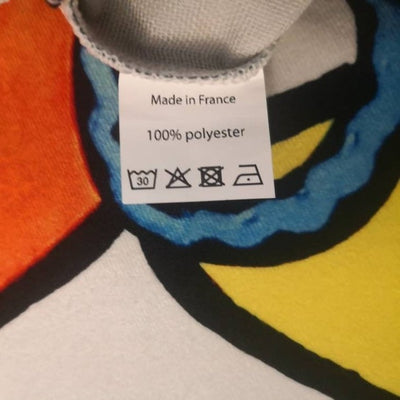 Coussin "Ferry Boat à Marseille" d'après l'oeuvre originale de Jacques Pellegrin