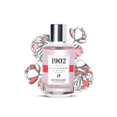 Eau de toilette 1902 Pivoine & Rhubarbe Berdoues