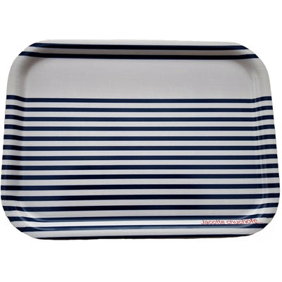Plateau rectangulaire marinière Jacotte Chuchote