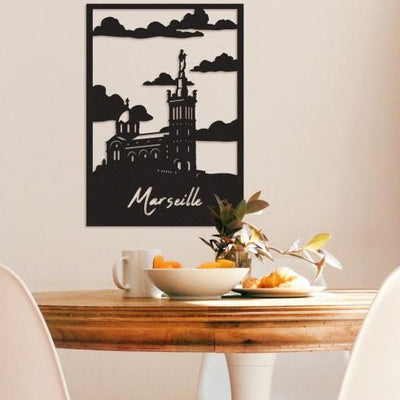 Tableau en métal Marseille Citizz