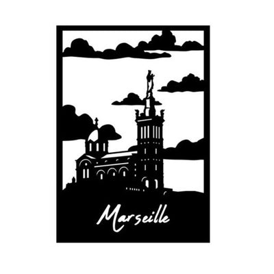 Tableau en métal Marseille Citizz
