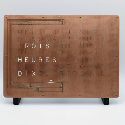 Horloge à mots WordClock by StarkAllister