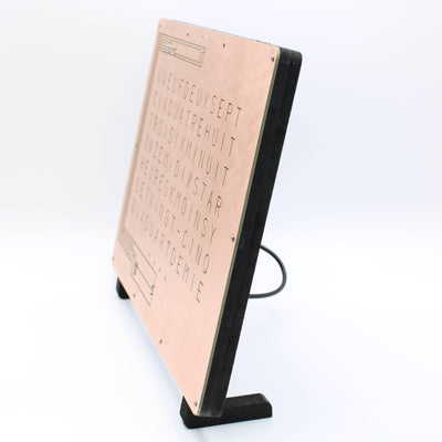 Horloge à mots WordClock by StarkAllister